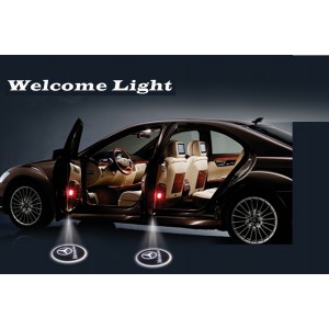 Mercedes Banz Bil Logo Light